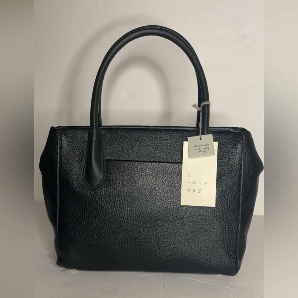A New Day™ Satchel Handbag – Black